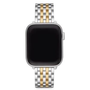Apple Smartwatch with Gold and Silver Band